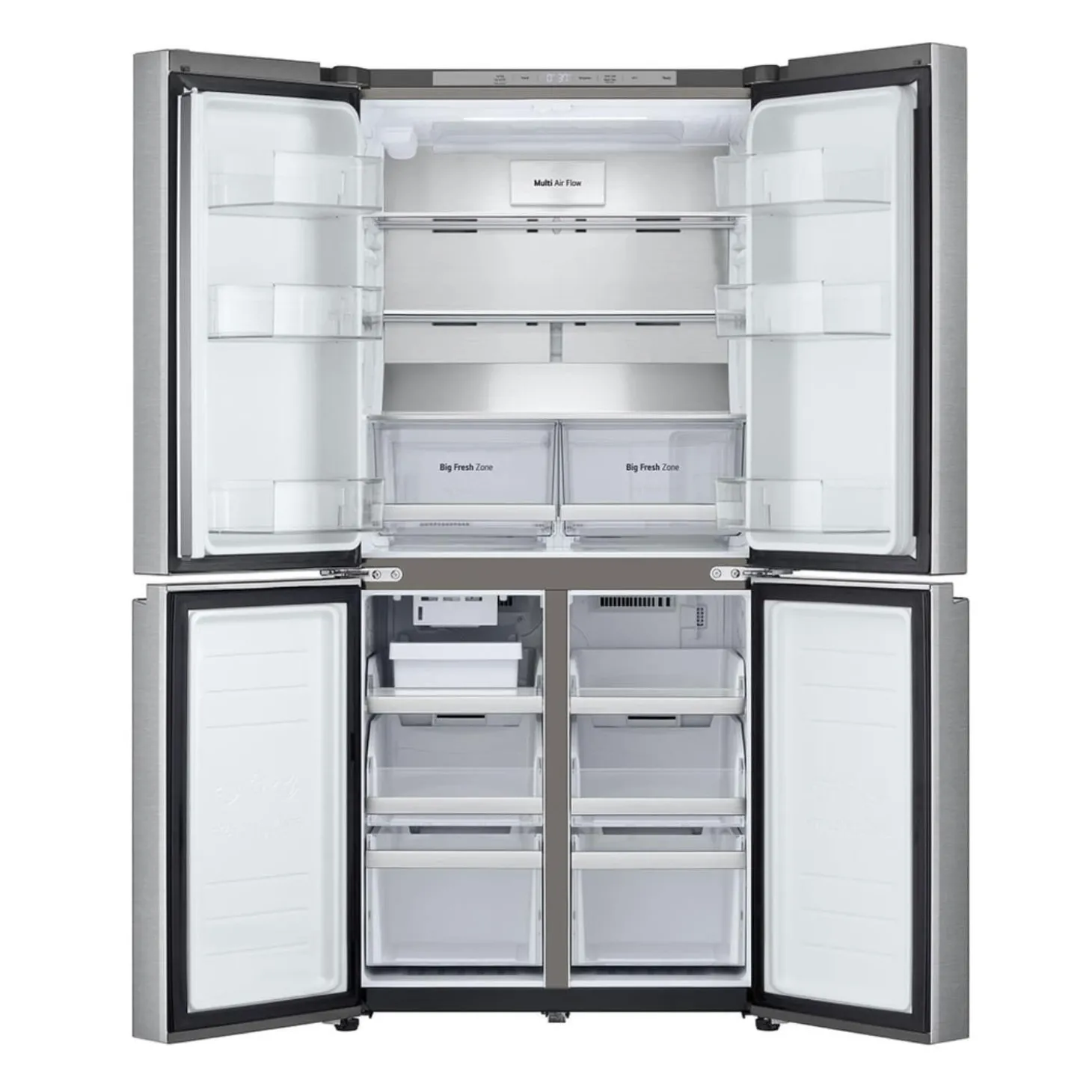 LG Réfrigérateur 18 pi3 33 po Acier inoxydable Portes françaises - LF19C8200S