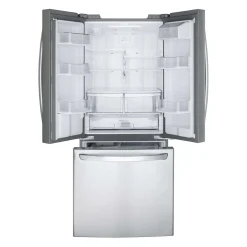 LG Réfrigérateur 21,8 pi3 30 po Acier inoxydable Congélateur en bas, Portes françaises - LRFWS2200S