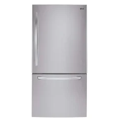 LG Réfrigérateur 22 pi3 30 po Acier inoxydable Congélateur en bas - LRDNS2200S