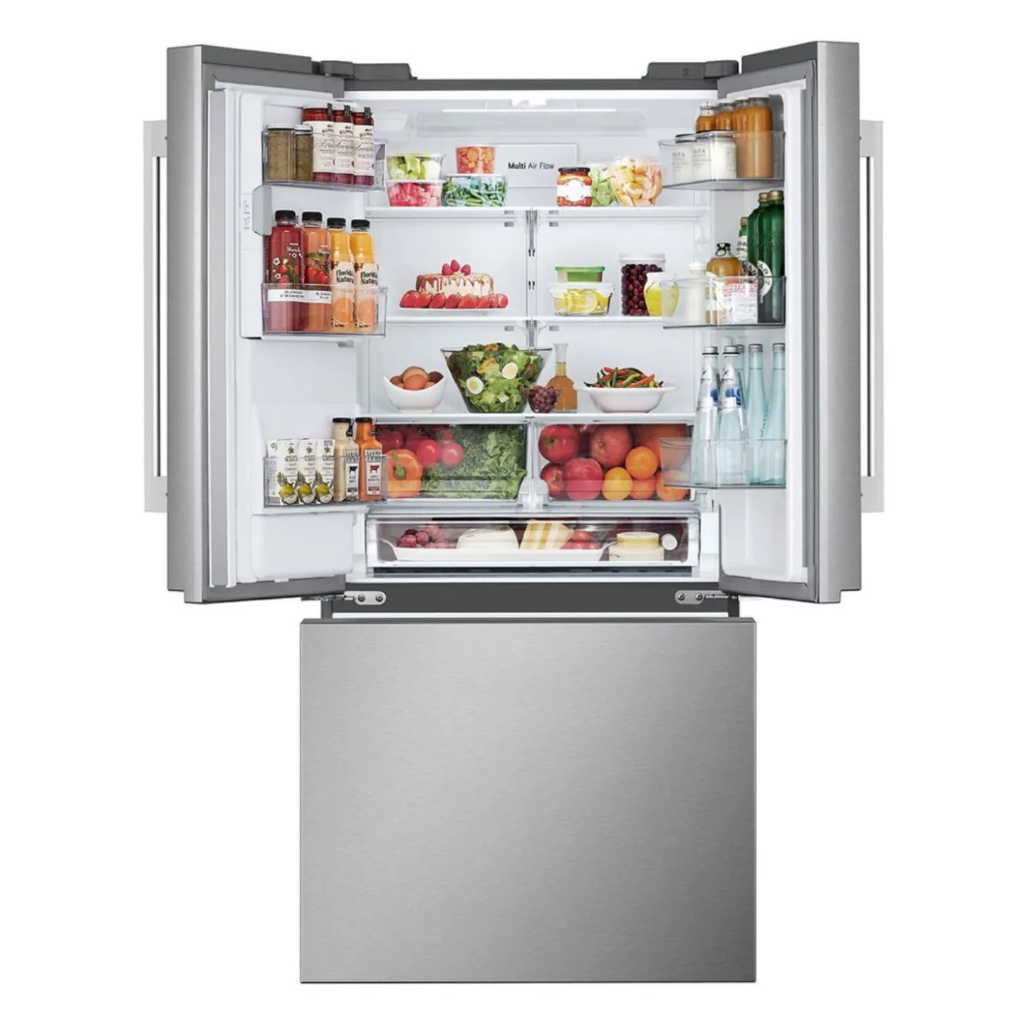 LG Réfrigérateur 25 pi3 33 po Acier inoxydable Portes françaises - LF25H6330S