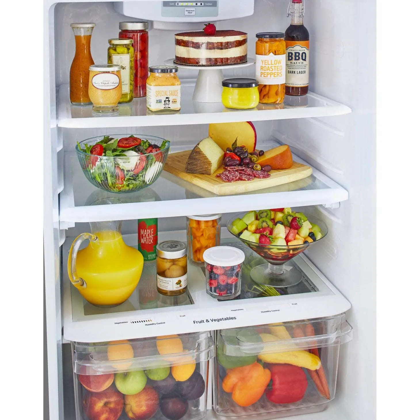 LG Réfrigérateur 20 pi3 30 po Acier inoxydable Congélateur en haut - LTCS20020S