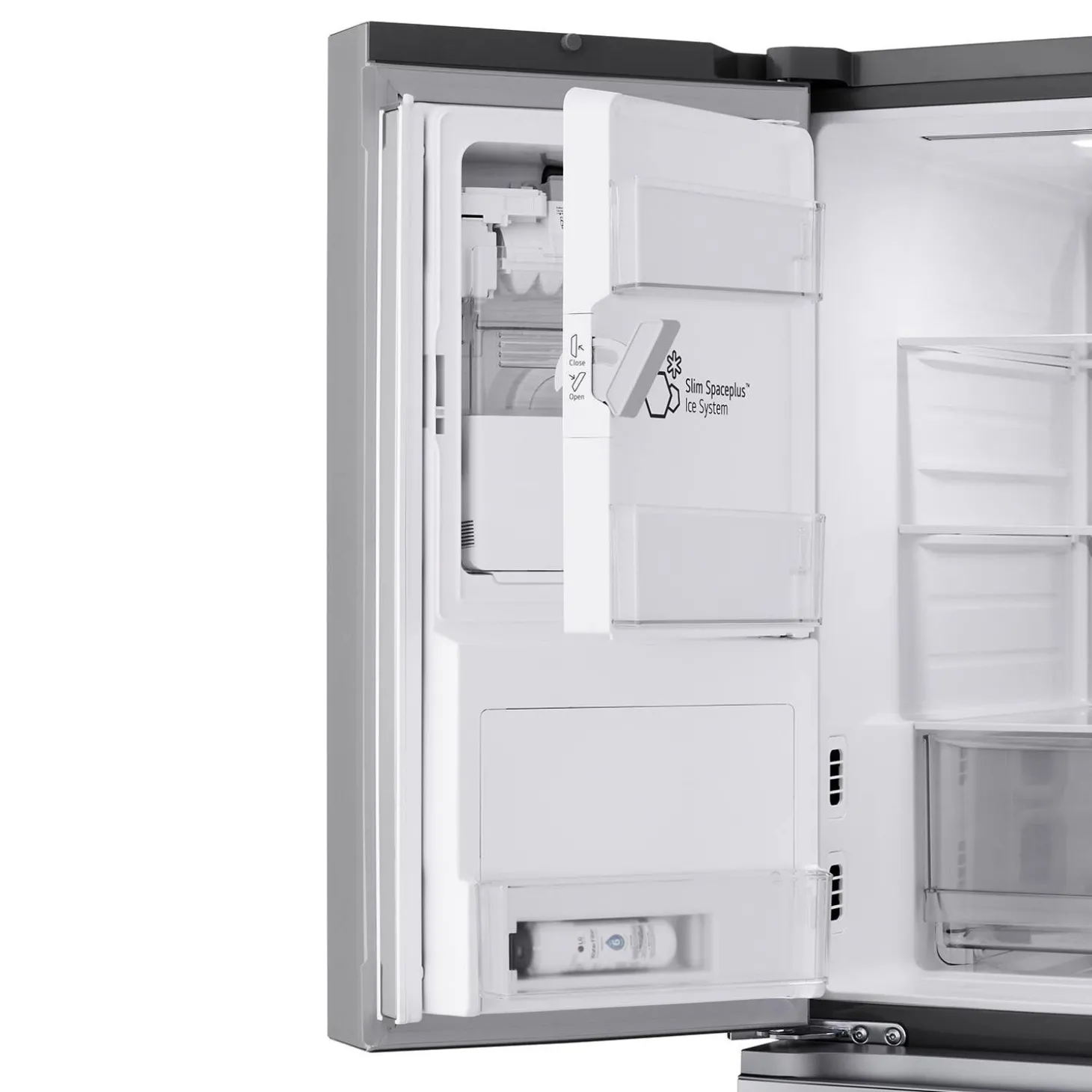 LG Réfrigérateur 29 pi3 36 po Acier inoxydable Portes françaises - LF29S8330S