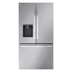 LG Réfrigérateur 26 pi3 36 po Acier inoxydable Congélateur en bas, Portes françaises - LRFXC2606S
