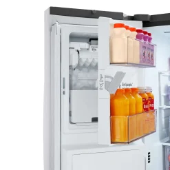LG Réfrigérateur 26 pi3 36 po Acier inoxydable Congélateur en bas, Portes françaises - LRFXC2606S