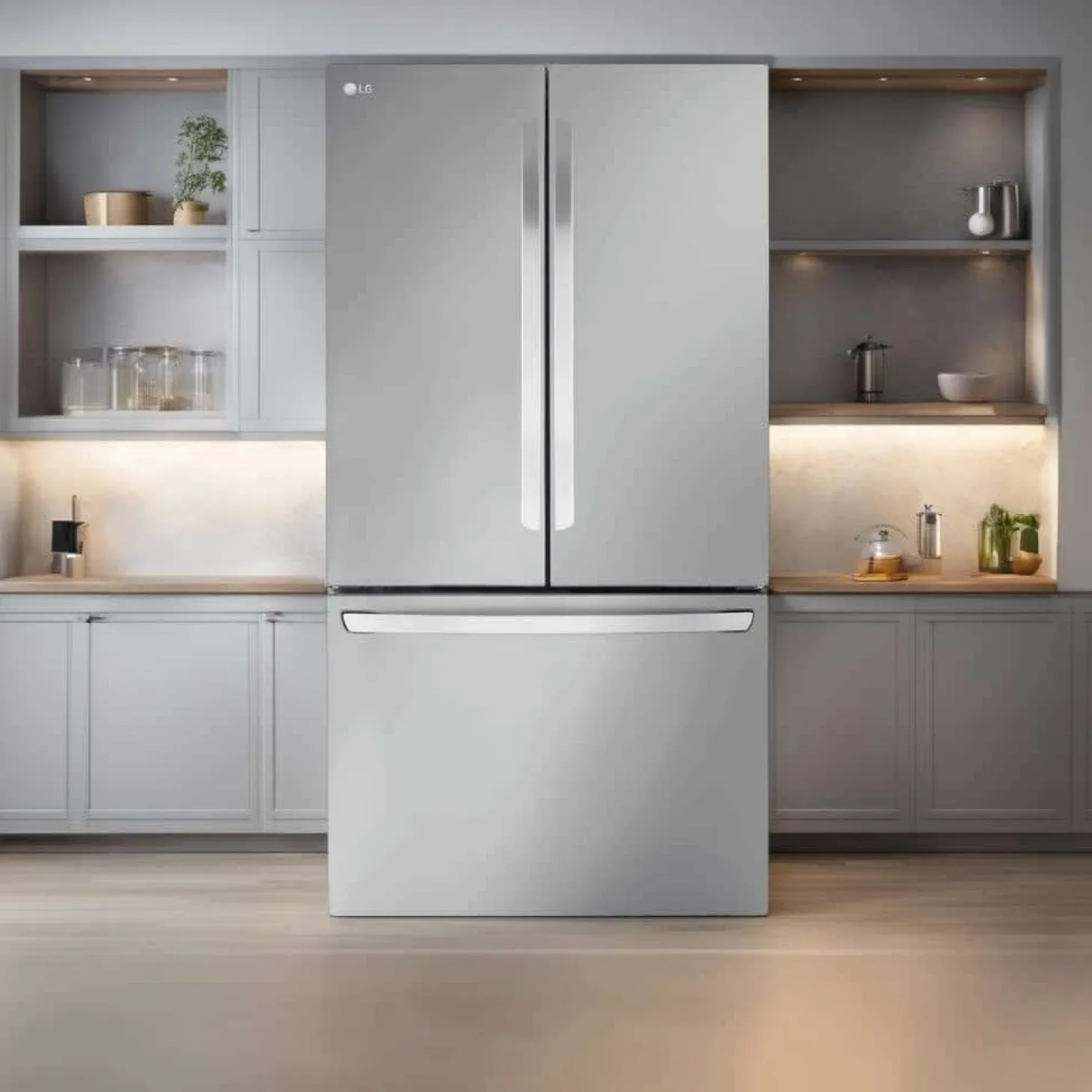 LG Réfrigérateur 31,7 pi3 36 po Acier inoxydable Portes françaises - LRFLS3206S