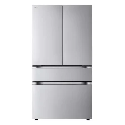 LG Réfrigérateur 30 pi3 36 po Acier inoxydable Congélateur en bas, Portes françaises - LF30S8210S