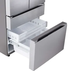 LG Réfrigérateur 30 pi3 36 po Acier inoxydable Congélateur en bas, Portes françaises - LF30S8210S