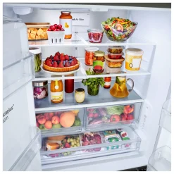 LG Réfrigérateur 24 pi3 36 po Acier inoxydable Portes françaises - LF24Z6330S