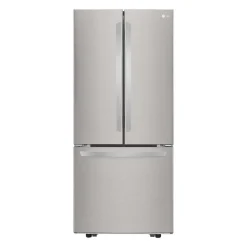 LG Réfrigérateur 21,8 pi3 30 po Acier inoxydable Congélateur en bas, Portes françaises - LRFNS2200S