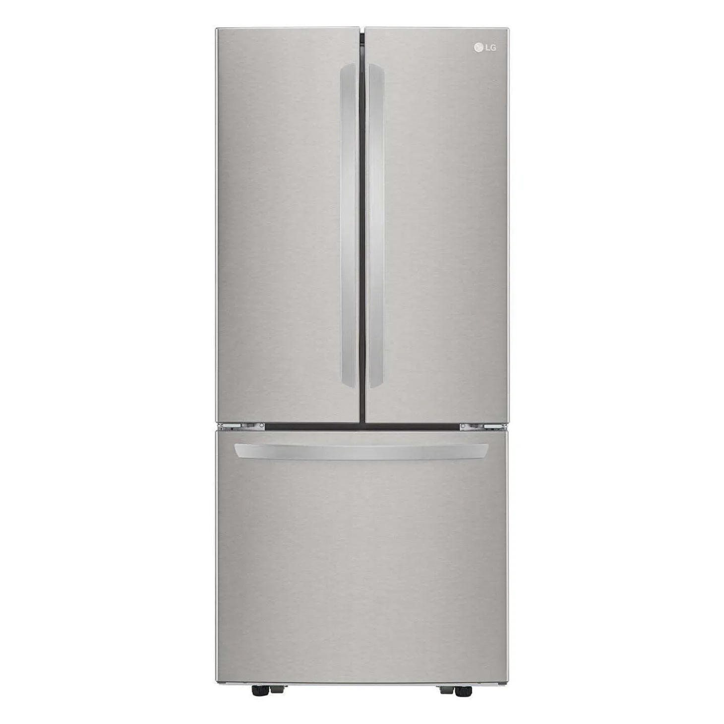 LG Réfrigérateur 21,8 pi3 30 po Acier inoxydable Congélateur en bas, Portes françaises - LRFNS2200S
