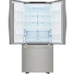 LG Réfrigérateur 21,8 pi3 30 po Acier inoxydable Congélateur en bas, Portes françaises - LRFNS2200S