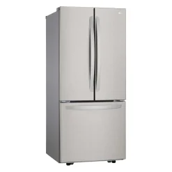 LG Réfrigérateur 21,8 pi3 30 po Acier inoxydable Congélateur en bas, Portes françaises - LRFNS2200S