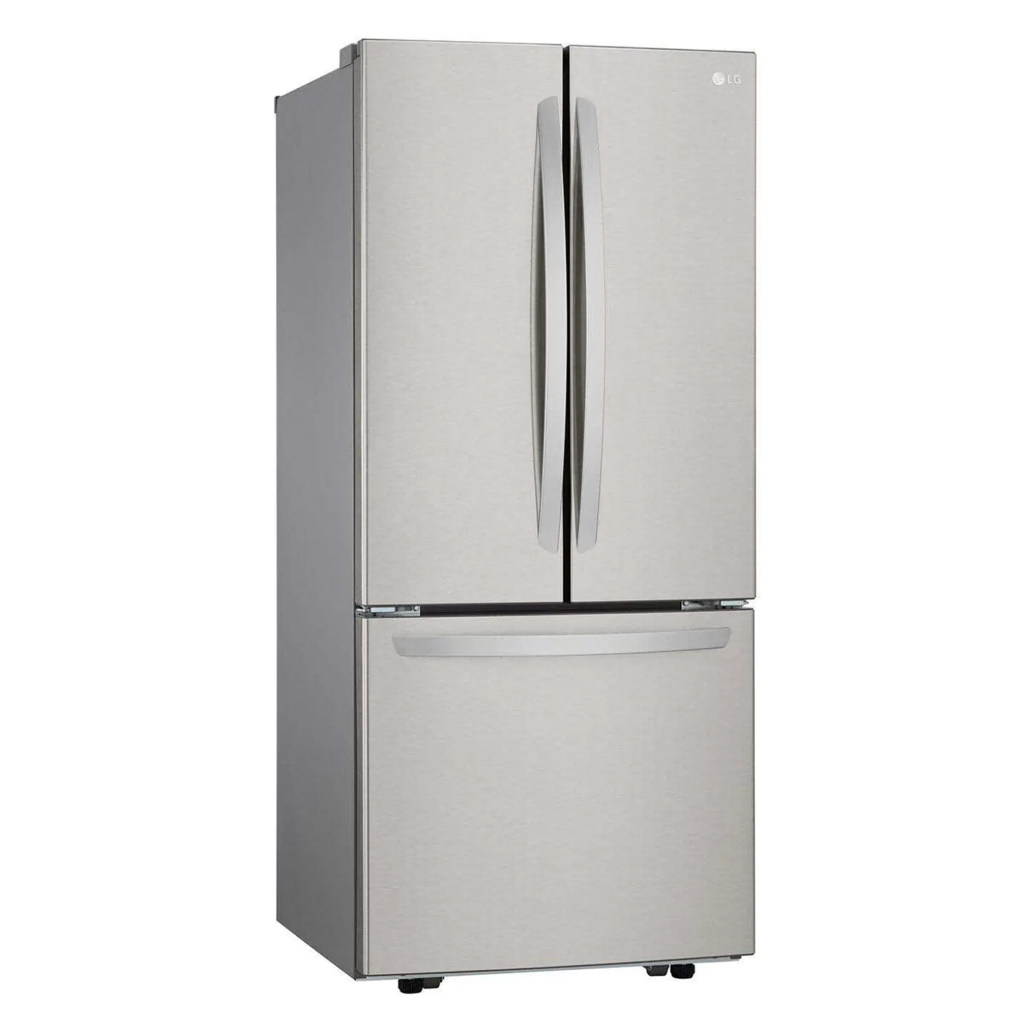 LG Réfrigérateur 21,8 pi3 30 po Acier inoxydable Congélateur en bas, Portes françaises - LRFNS2200S