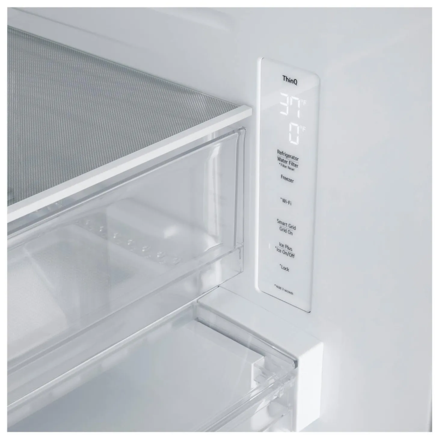 LG Réfrigérateur 25 pi3 33 po Acier inoxydable Portes françaises - LF25H6200S