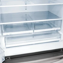 LG Réfrigérateur 28 pi3 36 po Acier inoxydable Portes françaises - LHFS28XBS
