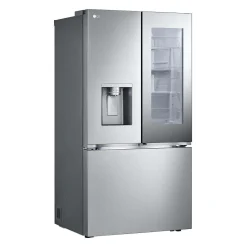 LG Réfrigérateur 26 pi3 36 po Acier inoxydable Congélateur en bas, Portes françaises - LRYKC2606S
