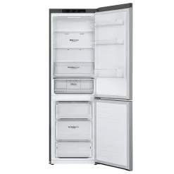 LG Réfrigérateur 12 pi3 24 po Argent platine Congélateur en bas - LBNC12231V