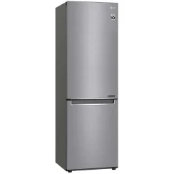 LG Réfrigérateur 12 pi3 24 po Argent platine Congélateur en bas - LBNC12231V
