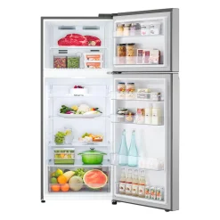 LG Réfrigérateur 11,9 pi3 27 po Argent platine Congélateur en haut - LT13C2000V