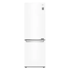 LG Réfrigérateur 12 pi3 24 po Blanc Congélateur en bas - LBNC12231W