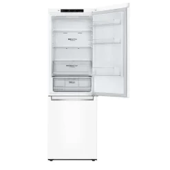LG Réfrigérateur 12 pi3 24 po Blanc Congélateur en bas - LBNC12231W
