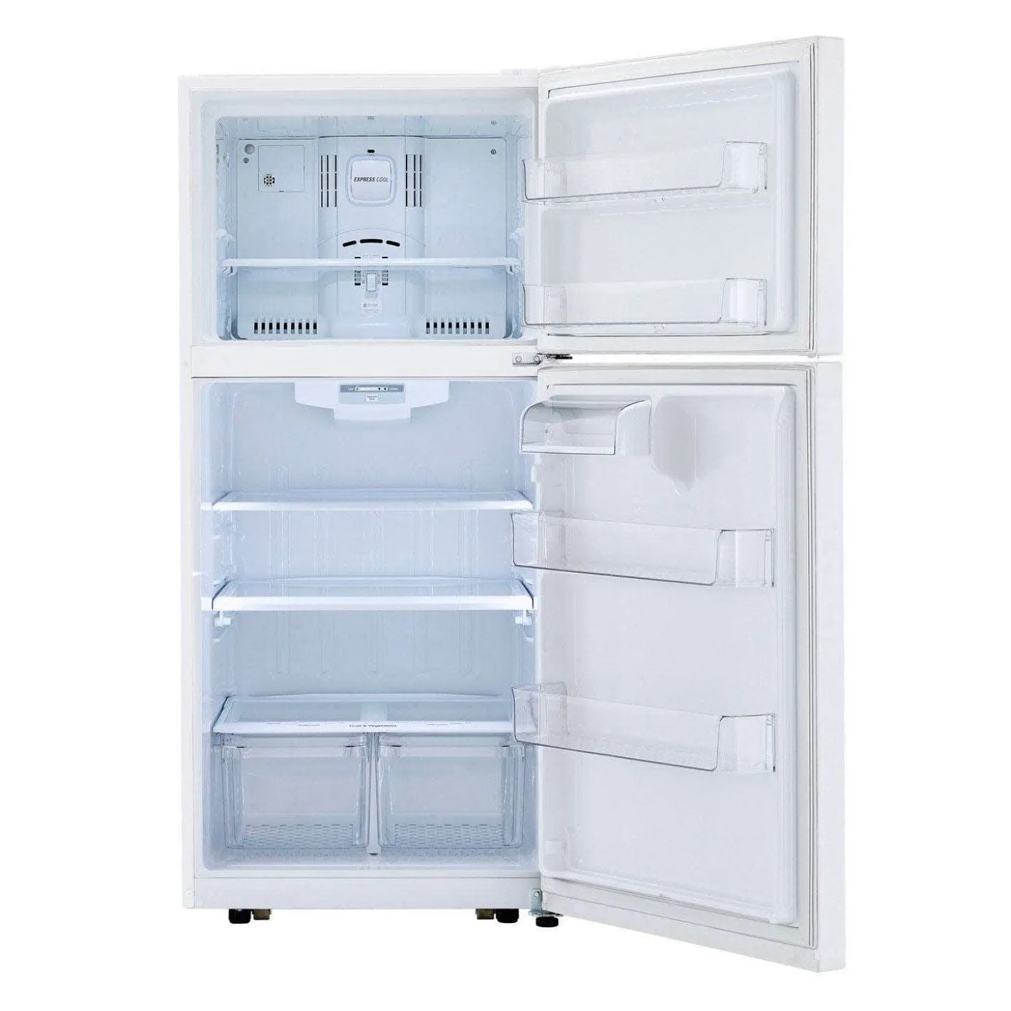 LG Réfrigérateur 20 pi3 30 po Blanc Congélateur en haut - LTCS20020W