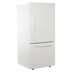LG Réfrigérateur 22 pi3 30 po Blanc Congélateur en bas - LRDNS2200W