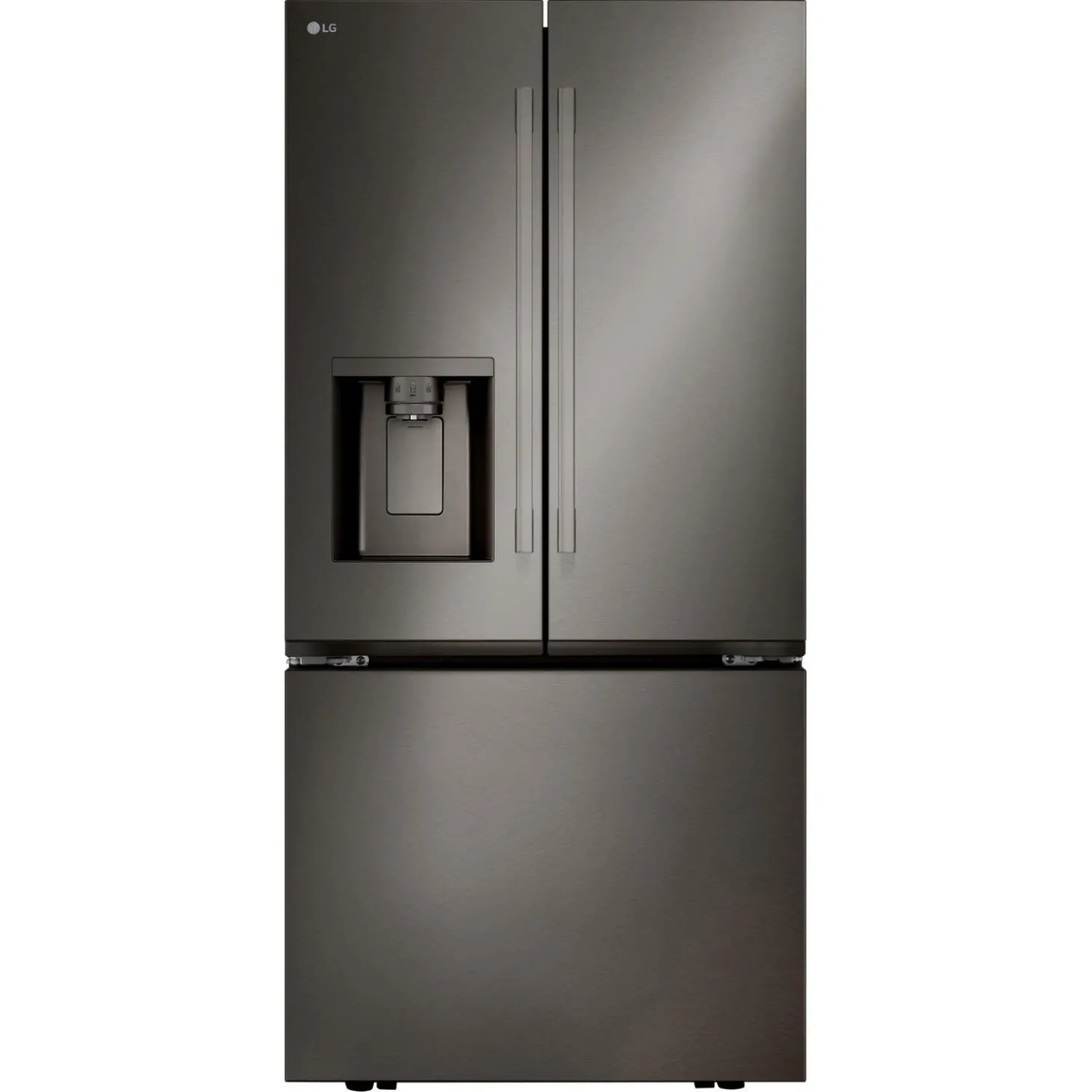 LG Réfrigérateur 25 pi3 33 po Inox Noir Portes françaises - LF25H6330D