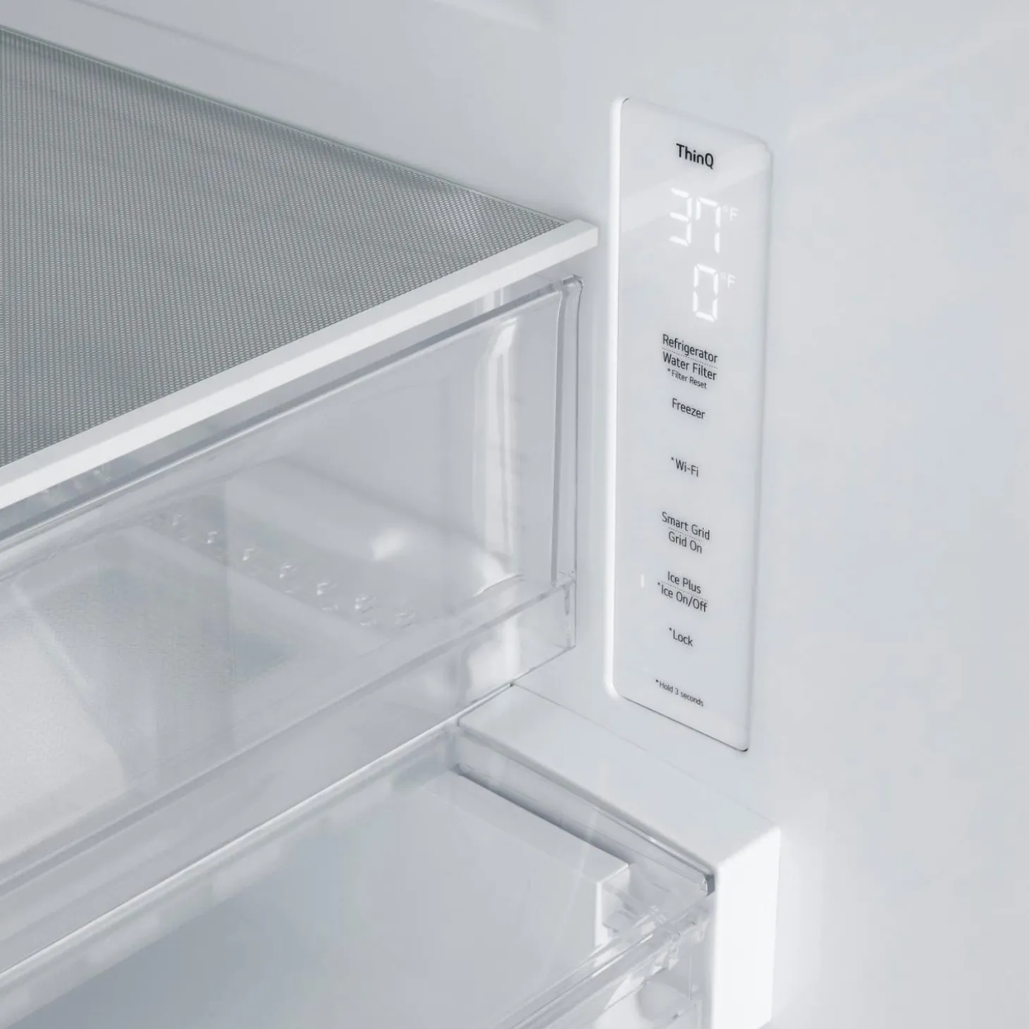 LG Réfrigérateur 25 pi3 33 po Inox Noir Portes françaises - LF25H6330D