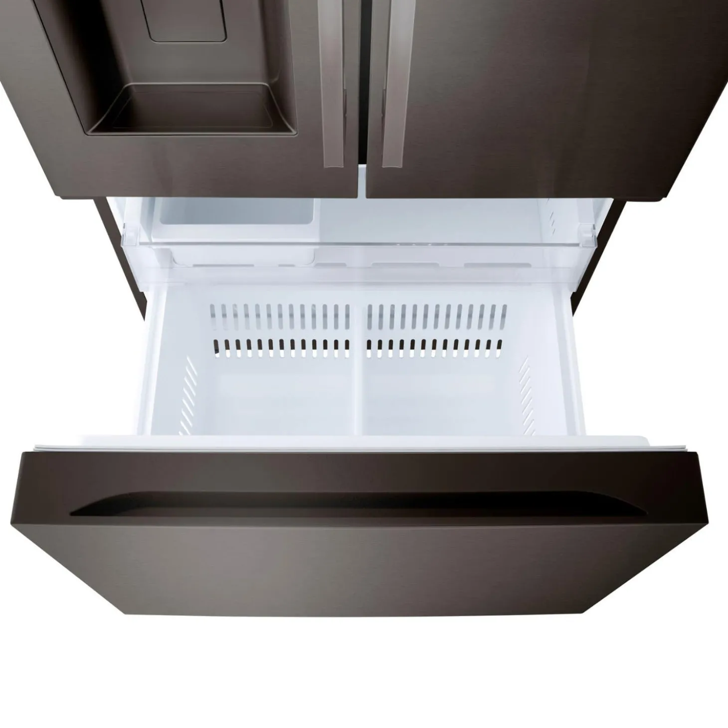 LG Réfrigérateur 25 pi3 33 po Inox Noir Portes françaises - LF25H6330D