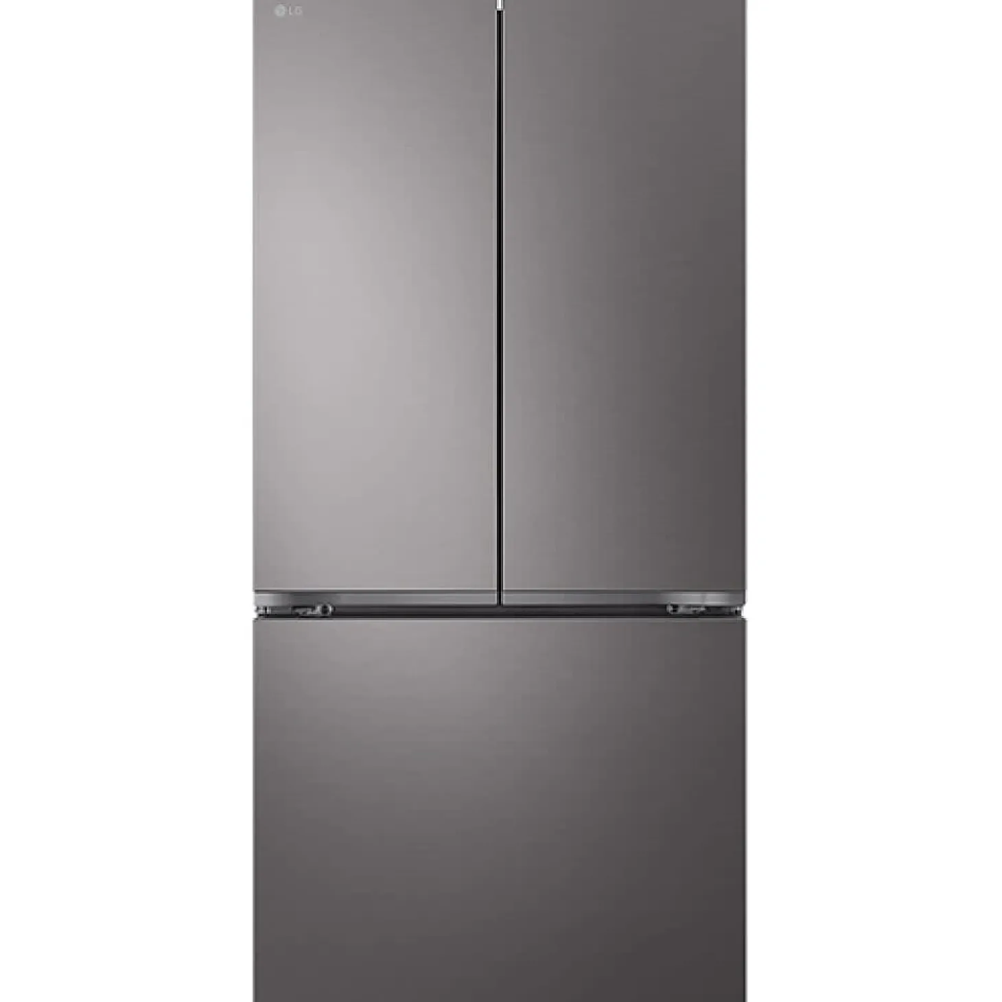 LG Réfrigérateur 25 pi3 33 po Inox Noir Portes françaises - LF25S6200D