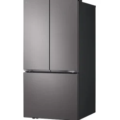 LG Réfrigérateur 25 pi3 33 po Inox Noir Portes françaises - LF25S6200D