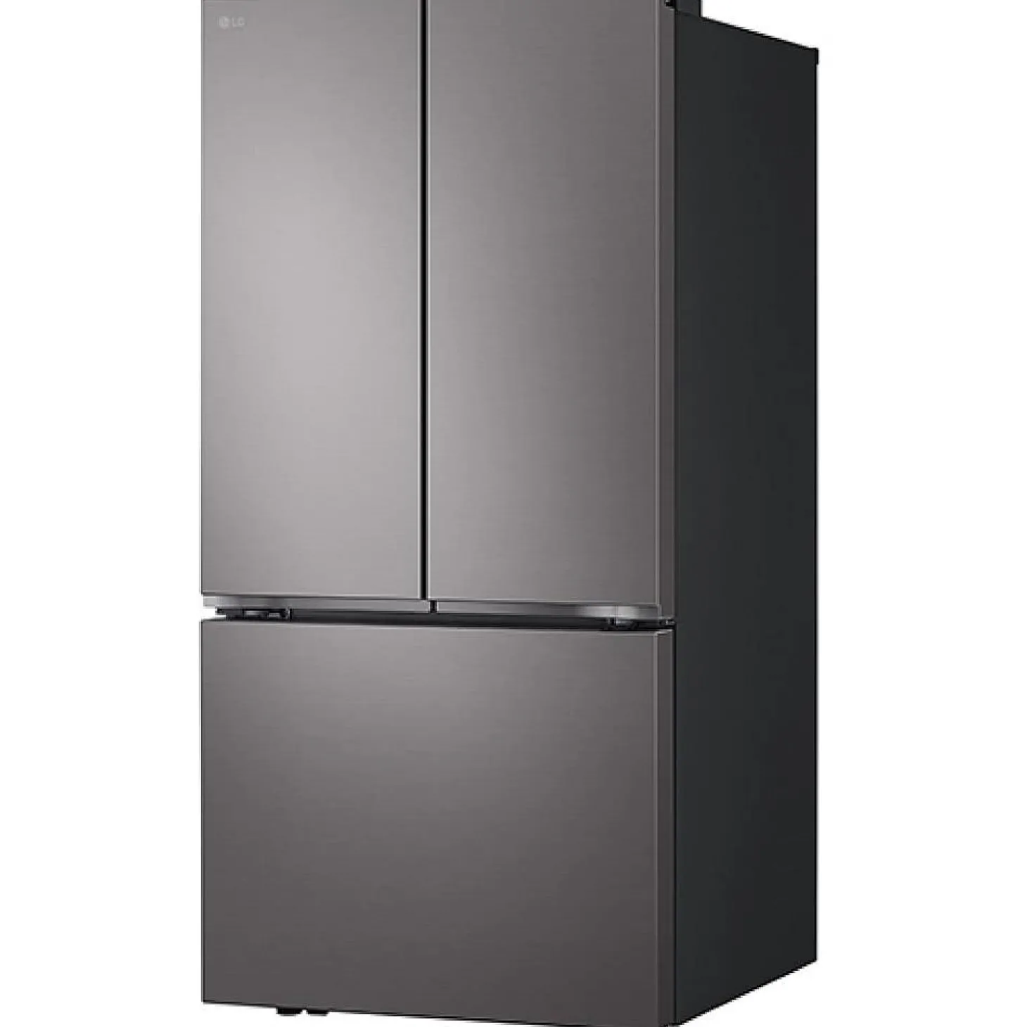 LG Réfrigérateur 25 pi3 33 po Inox Noir Portes françaises - LF25S6200D
