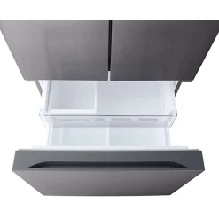 LG Réfrigérateur 25 pi3 33 po Inox Noir Portes françaises - LF25S6200D