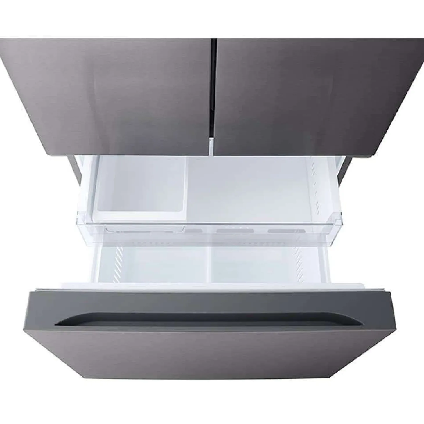 LG Réfrigérateur 25 pi3 33 po Inox Noir Portes françaises - LF25S6200D