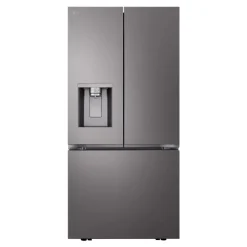 LG Réfrigérateur 25 pi3 33 po Inox Noir Portes françaises - LF25S6330D