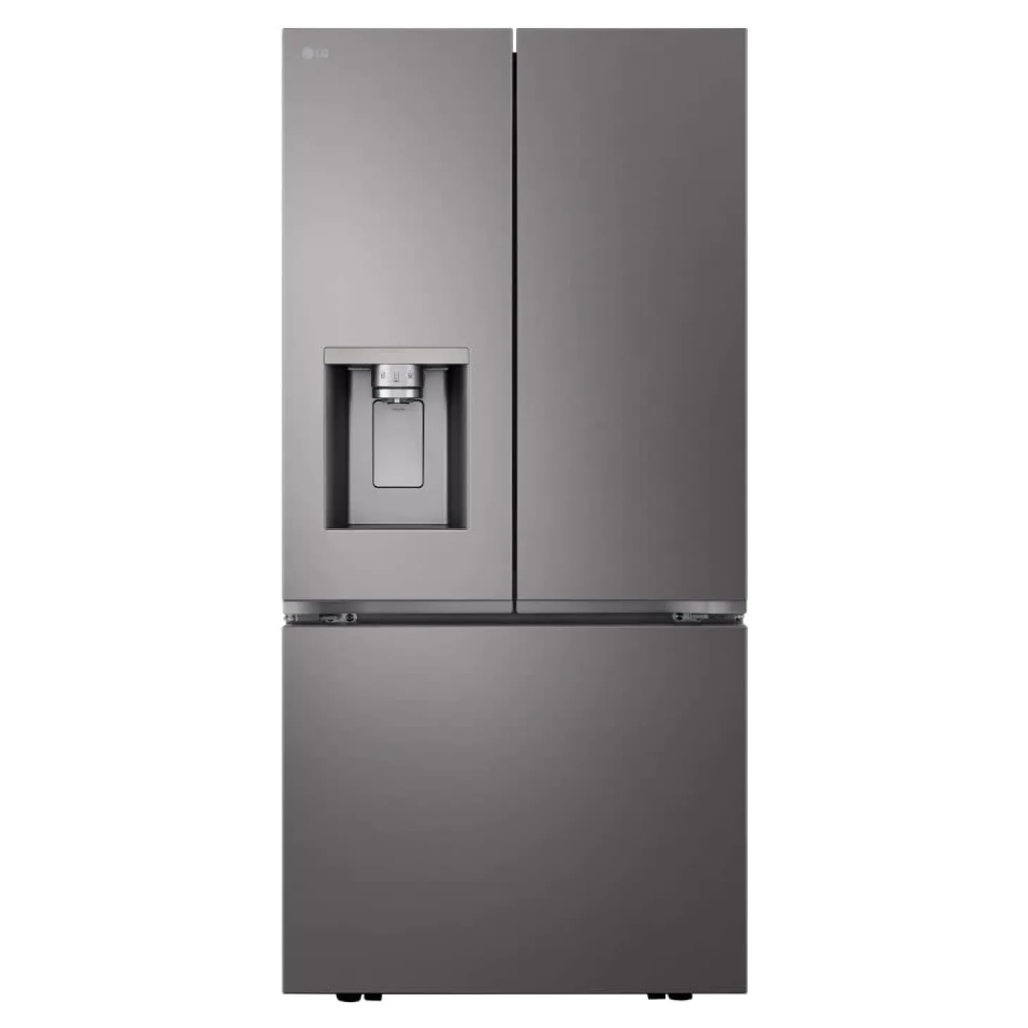 LG Réfrigérateur 25 pi3 33 po Inox Noir Portes françaises - LF25S6330D