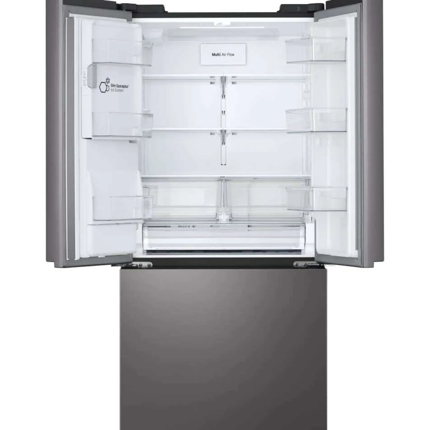 LG Réfrigérateur 25 pi3 33 po Inox Noir Portes françaises - LF25S6330D