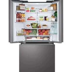 LG Réfrigérateur 25 pi3 33 po Inox Noir Portes françaises - LF25S6330D