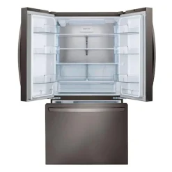 LG Réfrigérateur 27 pi3 36 po Inox Noir Portes françaises - LRFLC2706D