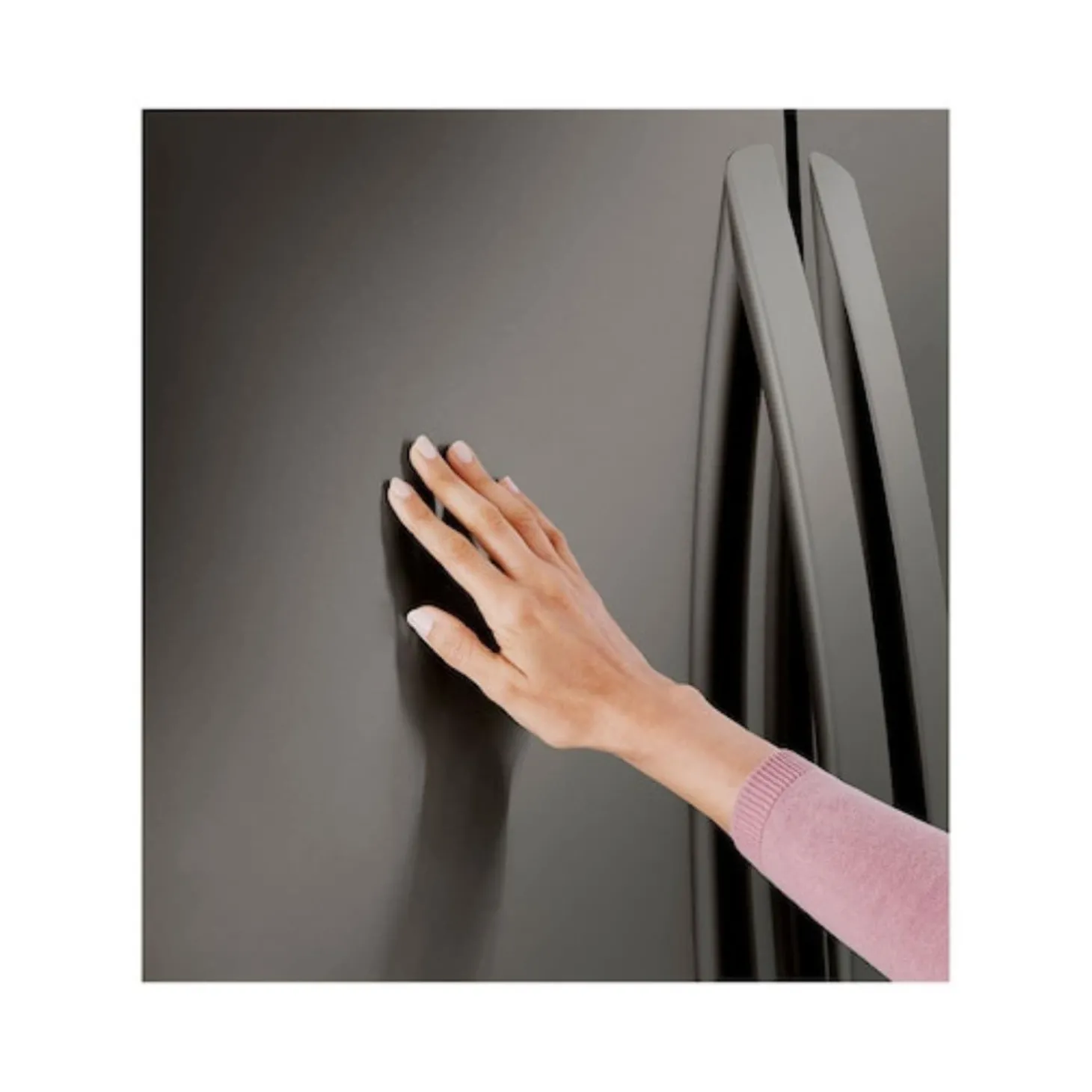 LG Réfrigérateur 27 pi3 36 po Inox Noir Portes françaises - LRFLC2706D