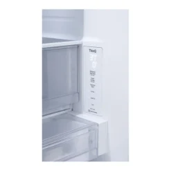 LG Réfrigérateur 27 pi3 36 po Inox Noir Portes françaises - LRFLC2706D