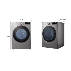 LG Sécheuse Chargement frontal Acier graphite 27