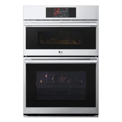 LG STUDIO Four mural double Acier inoxydable30"Électrique - WCES6428F