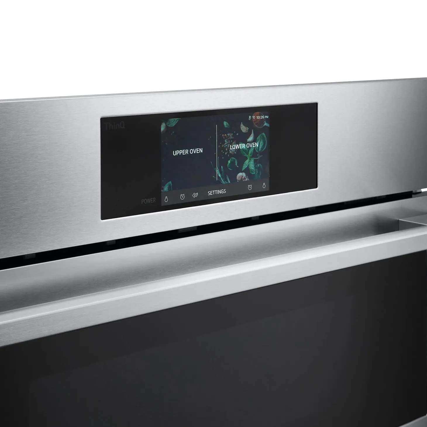 LG STUDIO Four mural double Acier inoxydable30"Électrique - WCES6428F