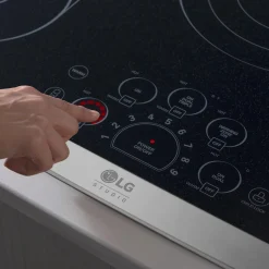 LG STUDIO Plaque de cuisson Vitrocéramique Acier inoxydable 30