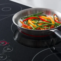 LG STUDIO Plaque de cuisson Vitrocéramique Acier inoxydable 30