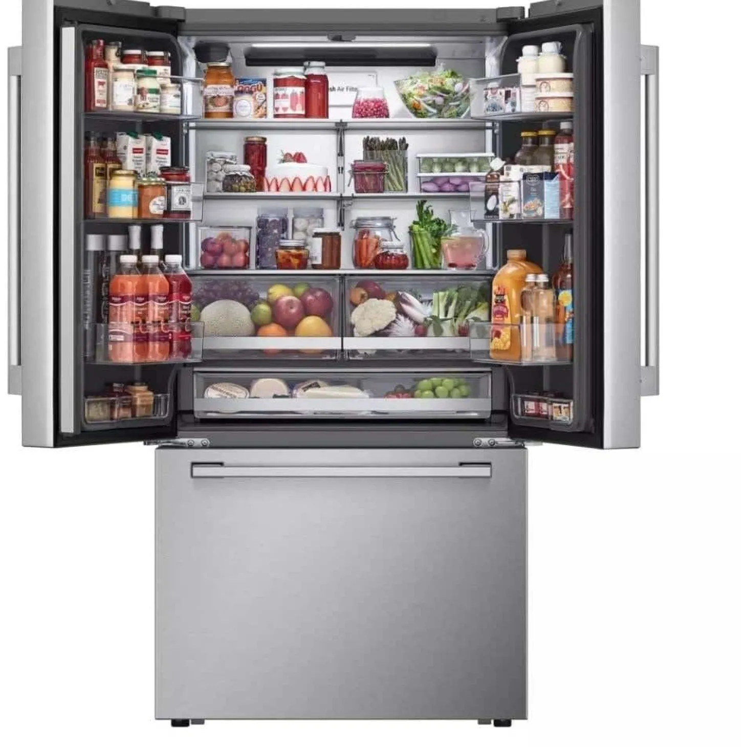 LG STUDIO Réfrigérateur 26,5 pi3 36 po Acier inoxydable Portes françaises - SRFB27S3