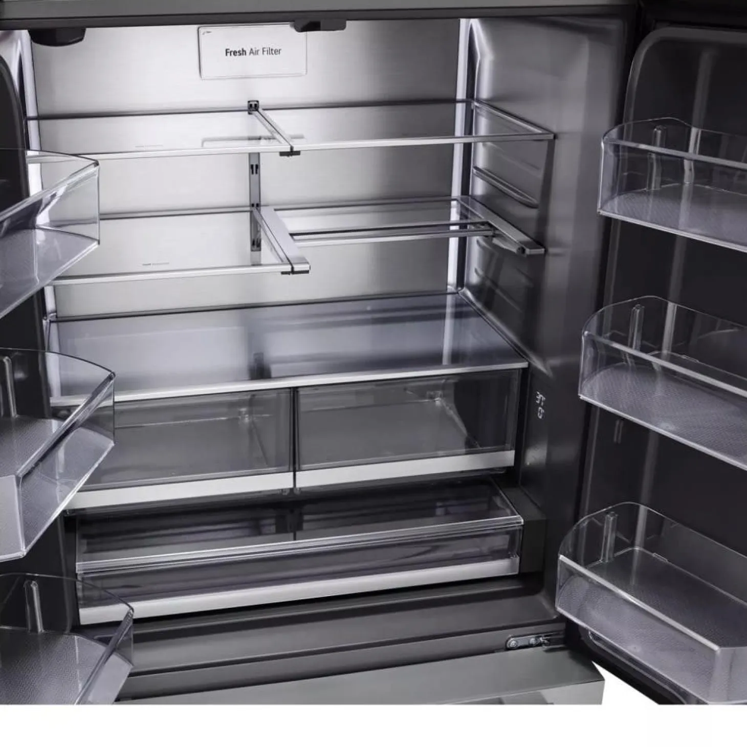 LG STUDIO Réfrigérateur 26,5 pi3 36 po Acier inoxydable Portes françaises - SRFB27S3