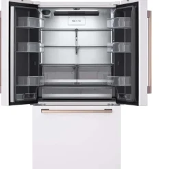 LG STUDIO Réfrigérateur 27 pi3 36 po Blanc Portes françaises - SRFB27W3